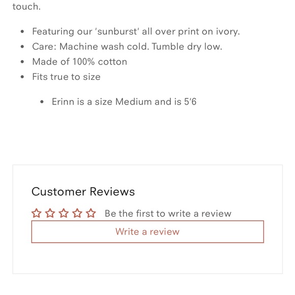 RYLEE + CRU Dress BNWT - Picture 2 of 3